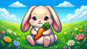 Bunny in Bloom
