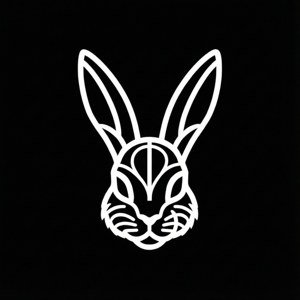 Bunny Logo Minimal