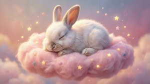 Bunny on a Cloud
