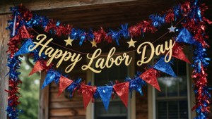 Bunting Banner Labor Day