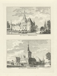 Burcht te Kervenheim, 1743