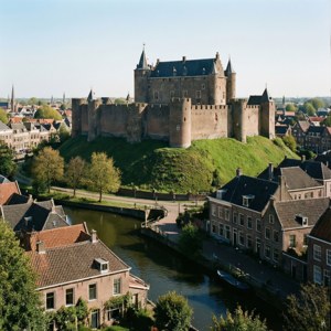Burcht van Leiden View