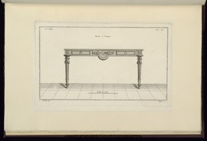 Bureau à l'antique