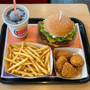 Burger King Meal Tray