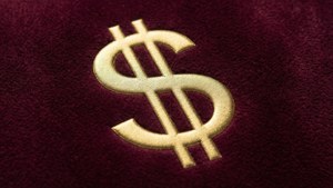 Burgundy Gold Dollar