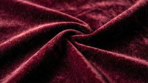Burgundy Velvet Folds