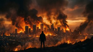Burning City