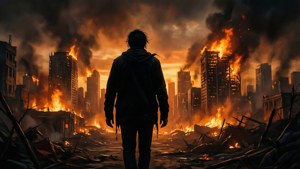 Burning City