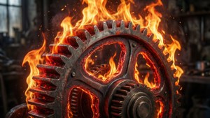 Burning Gear