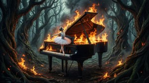 Burning Piano Dream