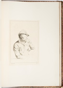 Bust Length Portrait in Profil Perdu