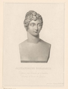 Buste van Alexandrine de Bleschamp