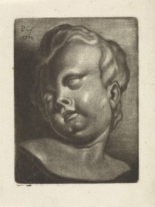 Buste van een putto