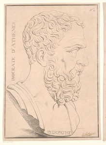 Buste van Isocrates