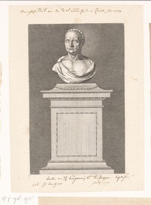 Buste van Johann Heinrich Heidegger