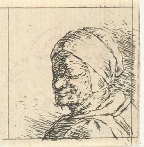 Buste van onbekende vrouw