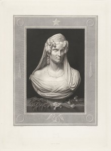 Buste van Wilhelmina van Pruisen