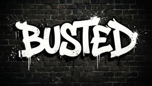Busted Graffiti Text
