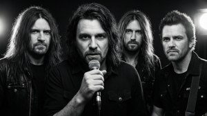 Busted Studio Portrait B&W