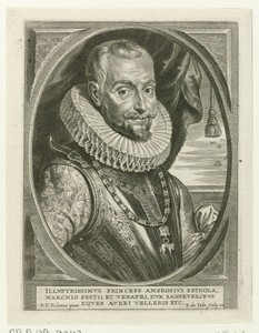 Busteportret van Ambrogio Spinola