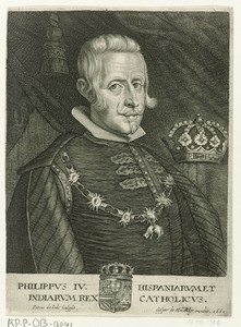 Busteportret van Filips IV, koning van Spanje