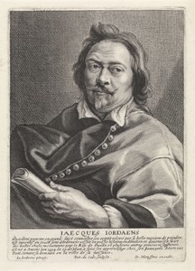 Busteportret van Jacques Jordaens
