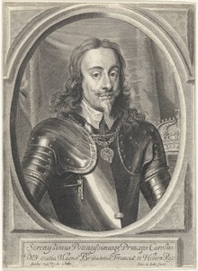 Busteportret van Karel I, koning van Engeland
