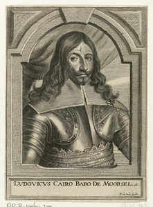 Busteportret van Ludovicus Cairo, baron van Moorsel