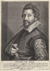 Busteportret van Pieter de Jode (I)