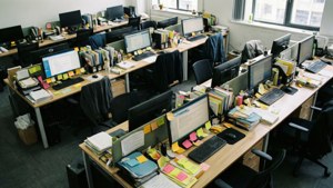 Busy Agency Office