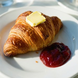 Butter and Jam Croissant