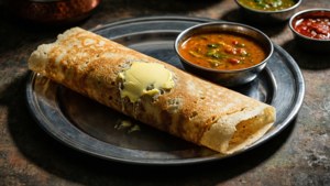 Butter Cone Dosa Deluxe