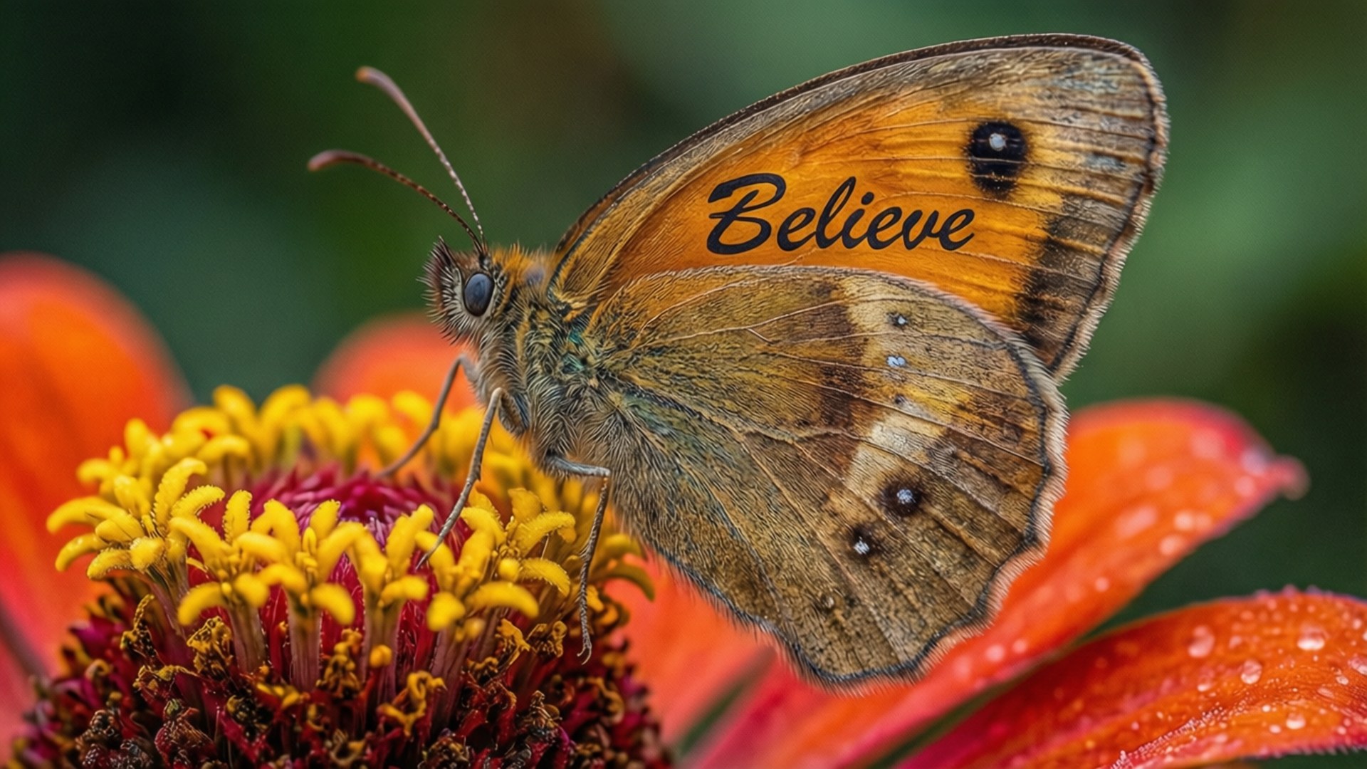 Butterfly Belief by Wallpapers.art Studio