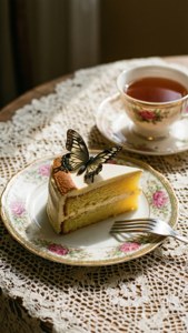Butterfly Cake Tea Time
