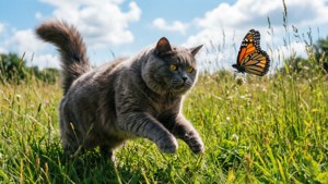 Butterfly Chase Cymric