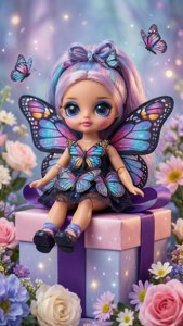 Butterfly Fairy Birthday Doll