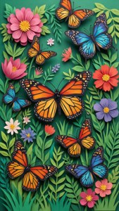 Butterfly Garden Pop-Up