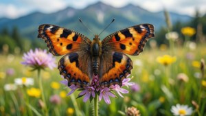 Butterfly in Ake Loba Meadows