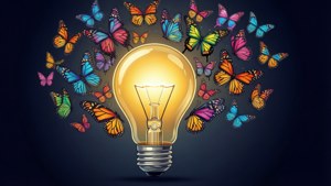 Butterfly Lightbulb