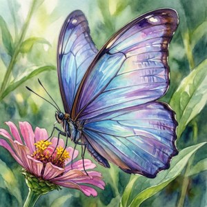 Butterfly on Bloom