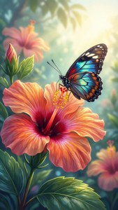 Butterfly on Bloom