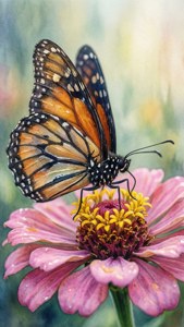 Butterfly on Flower