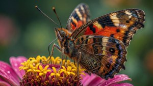 Butterfly on Flower
