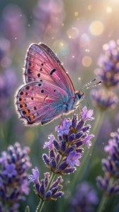 Butterfly on Lavender