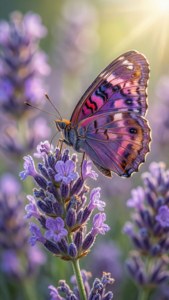 Butterfly on Lavender
