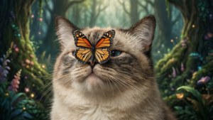 Butterfly on Nose