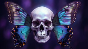 Butterfly Skull