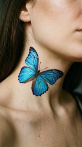 Butterfly Tattoo Portrait