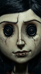 Button Eyes Close Up