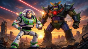 Buzz Lightyear vs Zurg